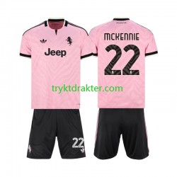 3-13 år Barn Juventus drakt Weston McKennie 22 Borte 2026-2027 Korte Ermer