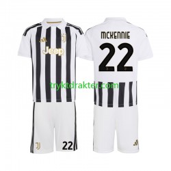 3-13 år Barn Juventus drakt Weston McKennie 22 Hjemme 2026-2027 Korte Ermer