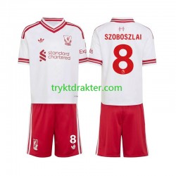 3-13 år Barn Liverpool drakt Dominik Szoboszlai 8 Borte 2026-2027 Korte Ermer