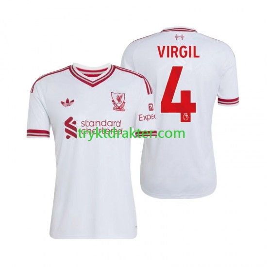 Herre Liverpool drakt Virgil van Dijk 4 Borte 2026-2027 Korte Ermer
