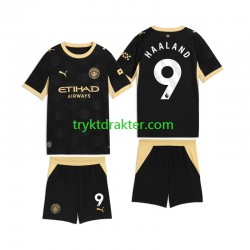 3-13 år Barn Manchester City drakt Erling Haaland 9 Borte 2026-2027 Korte Ermer