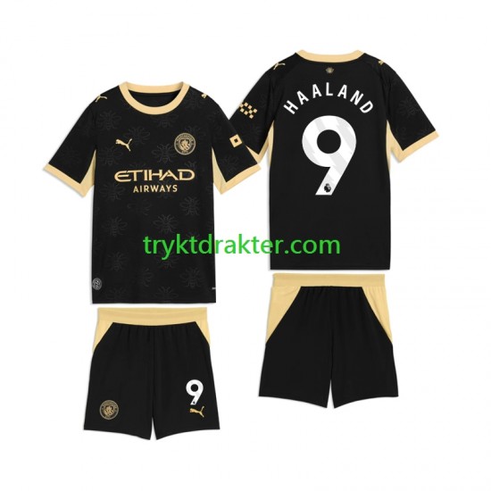 3-13 år Barn Manchester City drakt Erling Haaland 9 Borte 2026-2027 Korte Ermer