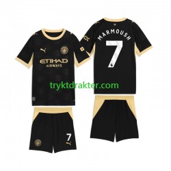 3-13 år Barn Manchester City drakt Omar Marmoush 7 Borte 2026-2027 Korte Ermer
