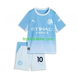 3-13 år Barn Manchester City drakt Rayan Cherki 10 Hjemme 2026-2027 Korte Ermer