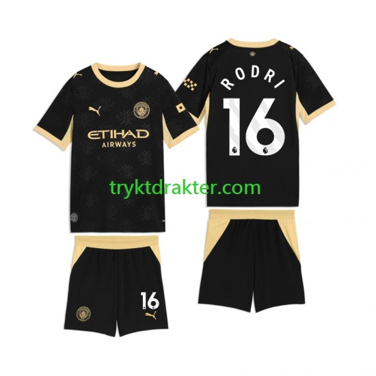 3-13 år Barn Manchester City drakt Rodri 16 Borte 2026-2027 Korte Ermer