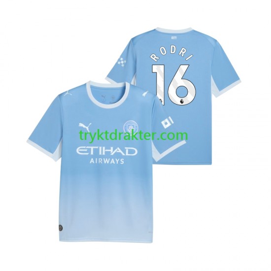 Herre Manchester City drakt Rodri 16 Hjemme 2026-2027 Korte Ermer