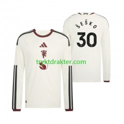 Herre Manchester Utd drakt Benjamin Sesko 30 Tredje 2026-2027 Langermet