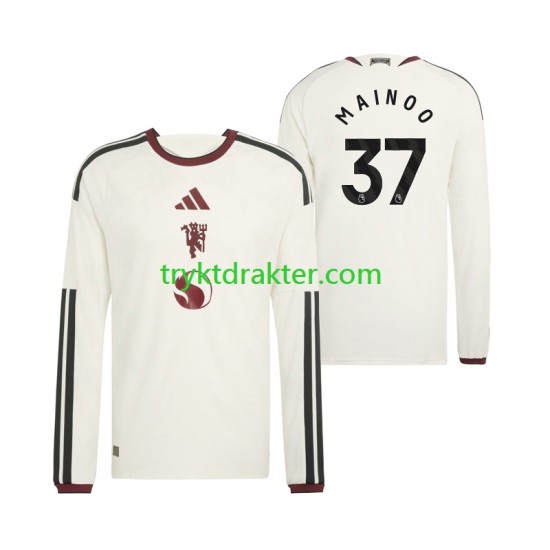 Herre Manchester Utd drakt Kobbie Mainoo 37 Tredje 2026-2027 Langermet