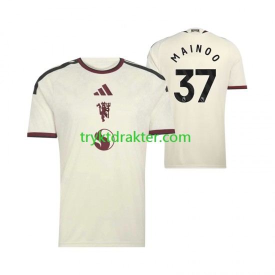 Herre Manchester Utd drakt Kobbie Mainoo 37 Tredje 2026-2027 Korte Ermer