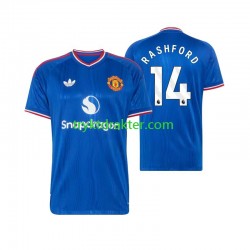 Herre Manchester Utd drakt Marcus Rashford 14 Borte 2026-2027 Korte Ermer