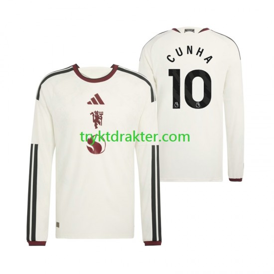 Herre Manchester Utd drakt Matheus Cunha 10 Tredje 2026-2027 Langermet