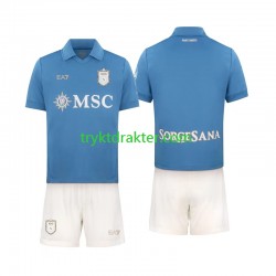3-13 år Barn Napoli drakt Hjemme 2026-2027 Korte Ermer