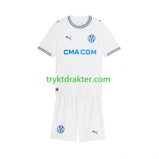 3-13 år Barn Olympique de Marseille drakt Hjemme 2026-2027 Korte Ermer