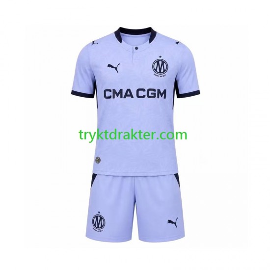 3-13 år Barn Olympique de Marseille drakt Tredje 2026-2027 Korte Ermer