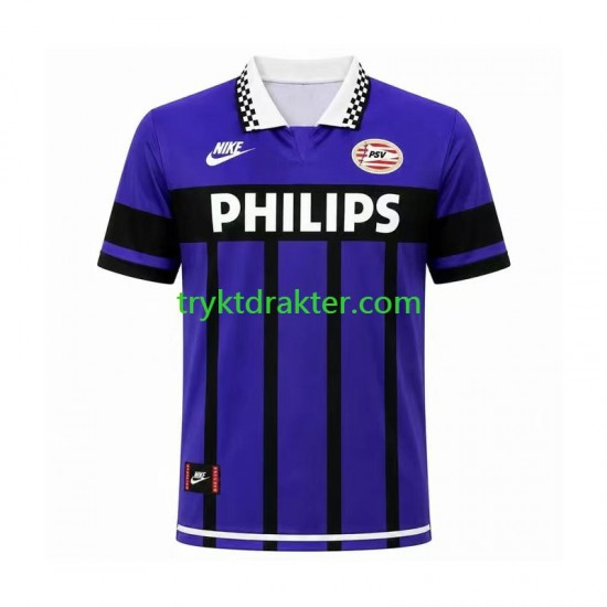 Herre PSV Eindhoven drakt 1995 Retro Borte Korte Ermer