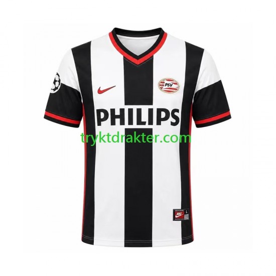 Herre PSV Eindhoven drakt 1998 Retro Borte Korte Ermer