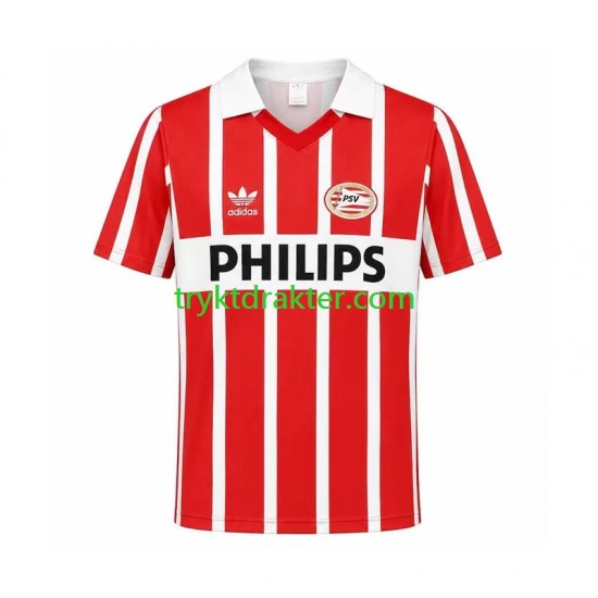 Herre PSV Eindhoven drakt Retro Hjemme 1990 Korte Ermer