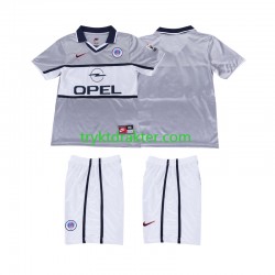 3-13 år Barn Paris Saint-Germain drakt 2000 2001 Retro Borte Korte Ermer
