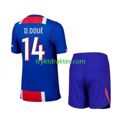 3-13 år Barn Paris Saint-Germain drakt Desire Doue 14 Hjemme 2026-2027 Korte Ermer