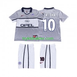 3-13 år Barn Paris Saint-Germain drakt OKOCHA 10 2000 2001 Retro Borte Korte Ermer