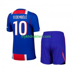 3-13 år Barn Paris Saint-Germain drakt Ousmane Dembele 10 Hjemme 2026-2027 Korte Ermer