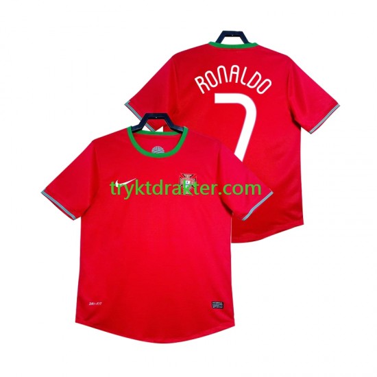 Herre Portugal drakt Cristiano Ronaldo 7 2012 Retro Hjemme Korte Ermer