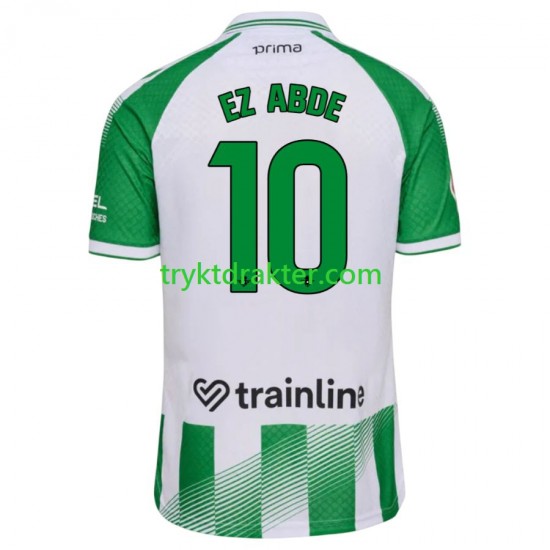 Herre Real Betis drakt Abde Ezzalzouli 10 Hjemme 2026-2027 Korte Ermer