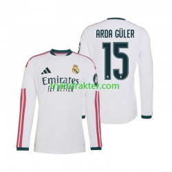Herre Real Madrid drakt Arda Guler 15 Hjemme 2026-2027 Langermet