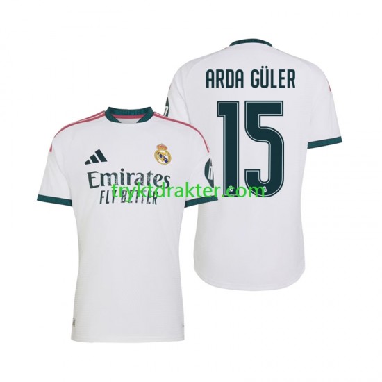 Herre Real Madrid drakt Arda Guler 15 Hjemme 2026-2027 Korte Ermer