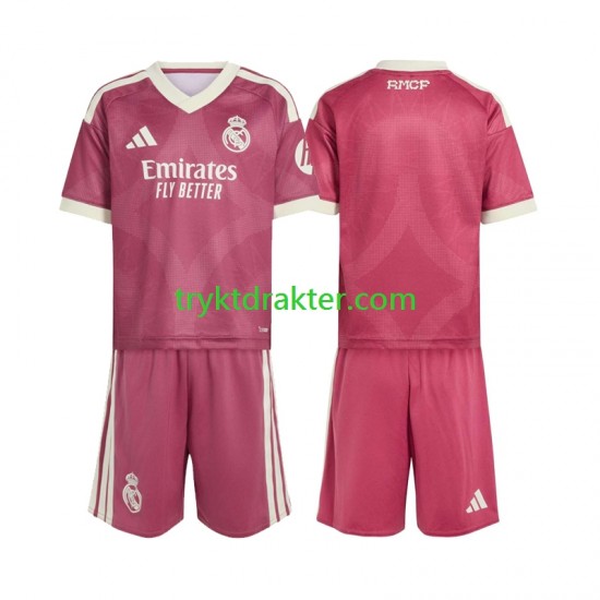 3-13 år Barn Real Madrid drakt Tredje 2026-2027 Korte Ermer