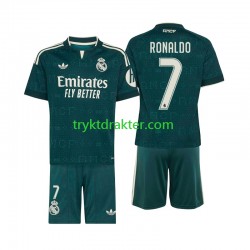 3-13 år Barn Real Madrid drakt Cristiano Ronaldo 7 Borte 2026-2027 Korte Ermer