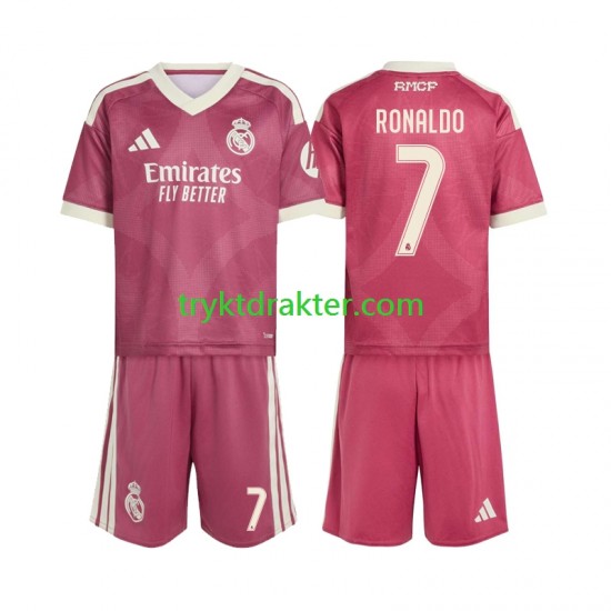 3-13 år Barn Real Madrid drakt Cristiano Ronaldo 7 Tredje 2026-2027 Korte Ermer