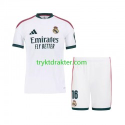3-13 år Barn Real Madrid drakt Ibrahima Konate 16 Hjemme 2026-2027 Korte Ermer