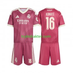 3-13 år Barn Real Madrid drakt Ibrahima Konate 16 Tredje 2026-2027 Korte Ermer