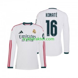 Herre Real Madrid drakt Ibrahima Konate 16 Hjemme 2026-2027 Langermet