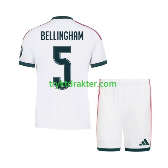 3-13 år Barn Real Madrid drakt Jude Bellingham 5 Hjemme 2026-2027 Korte Ermer