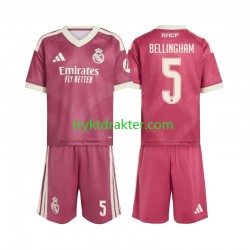 3-13 år Barn Real Madrid drakt Jude Bellingham 5 Tredje 2026-2027 Korte Ermer