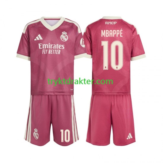 3-13 år Barn Real Madrid drakt Mbappé Kylian 10 Tredje 2026-2027 Korte Ermer