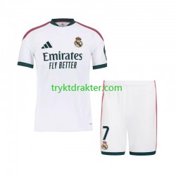 3-13 år Barn Real Madrid drakt Vinicius Junior 7 Hjemme 2026-2027 Korte Ermer