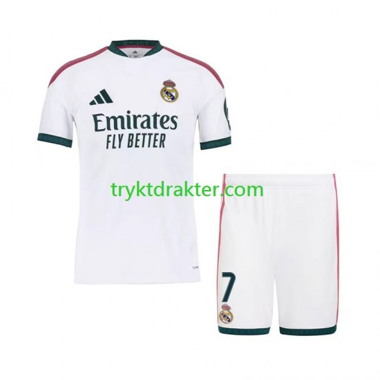 3-13 år Barn Real Madrid drakt Vinicius Junior 7 Hjemme 2026-2027 Korte Ermer