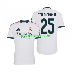Herre Real Madrid drakt Yan Diomande 25 Hjemme 2026-2027 Korte Ermer