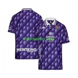 Herre Real Valladolid drakt Retro Hjemme 2025-2026 Korte Ermer