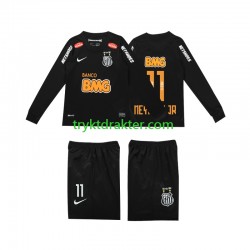 3-13 år Barn drakt Santos NEYMAR JR 11 Classic 2012 2013 Retro Borte Langermet