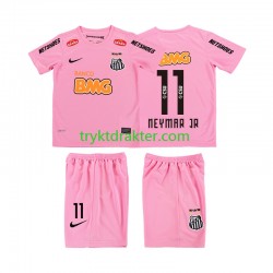 3-13 år Barn drakt Santos Neymar JR 11 2012 2013 Retro Fjerde Korte Ermer