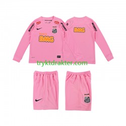 3-13 år Barn drakt Santos 2012 2013 Retro Fjerde Langermet