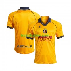 Herre Villarreal CF drakt Retro Hjemme 2025-2026 Korte Ermer