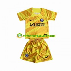3-13 år Barn Keeper Chelsea drakt Hjemme 2023-2024 Korte Ermer 3-13 år Barn Keeper Chelsea drakt Hjemme 2023-2024 Korte Ermer