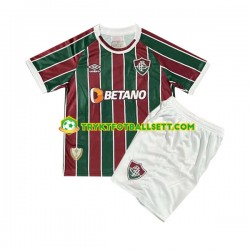 3-13 år Barn Fluminense drakt Hjemme 2023-2024 Korte Ermer 3-13 år Barn Fluminense drakt Hjemme 2023-2024 Korte Ermer
