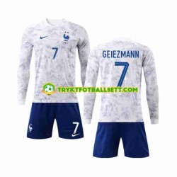 3-13 år Barn Frankrike drakt Griezmann 7 Borte VM 2022 Langermet 3-13 år Barn Frankrike drakt Griezmann 7 Borte VM 2022 Langermet