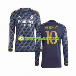 Herre Real Madrid drakt Modrić Luka 10 Borte 2023-2024 Langermet Herre Real Madrid drakt Modrić Luka 10 Borte 2023-2024 Langermet